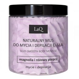 LaQ Kicia Magnolia mus do mycia i depilacji ciała Magnolia i Różowy Pieprz 250ml