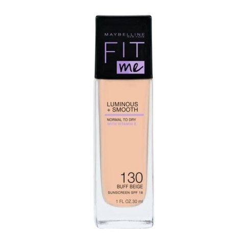 Fit Me Luminous + Smooth Foundation rozświetlający podkład do twarzy 130 Buff Beige 30ml Maybelline