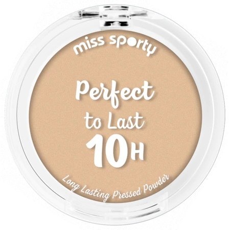 Miss Sporty Perfect To Last 10H długotrwały puder w kamieniu 050 Sand 9g
