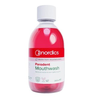 Nordics Mouthwash płyn do płukania jamy ustnej przeciwko chorobie przyzębia Parodent 300ml