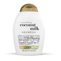 Organix Nourishing + Coconut Milk Shampoo nawilżający szampon z mleczkiem kokosowym 385ml