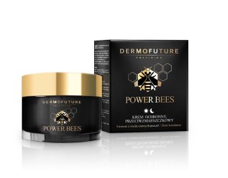 Dermofuture Power Bees Protective Anti-wrinkle Cream ochronny krem przeciwzmarszczkowy na dzień i na noc 50ml