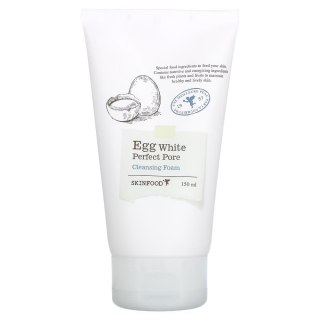 SKINFOOD Egg White Perfect Pore Cleansing Foam głęboko oczyszczająca pianka do mycia twarzy 150ml