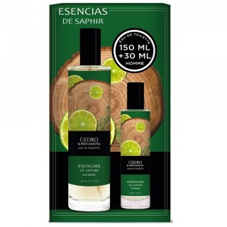 Saphir Esencias Cedro & Bergamota zestaw woda toaletowa spray 150ml + woda toaletowa spray 30ml