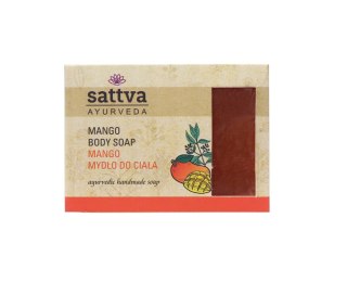 Sattva Body Soap indyjskie mydło glicerynowe Mango 125g