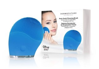 Dermofuture Sonic Facial Cleansing Brush szczoteczka soniczna do oczyszczania twarzy niebieska