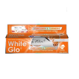 White Glo Curcumin & Turmeric Toothpaste wybielająca pasta do zębów z kurkuminą i kurkumą 150g/100ml + szczoteczka