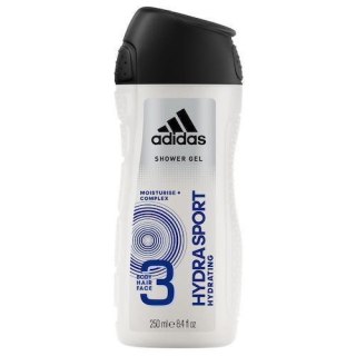 Adidas Hydra Sport żel pod prysznic 3w1 dla mężczyzn 250ml