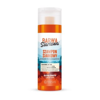 Barwa Szampon siarkowy do włosów przetłuszczających się 180ml