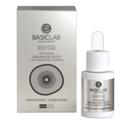 BasicLab Esteticus peptydowe serum pod oczy z 10% argireline i kofeiną 15ml