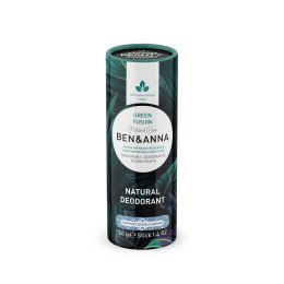 Ben&Anna Natural Soda Deodorant naturalny dezodorant na bazie sody sztyft kartonowy Green Fusion 40g