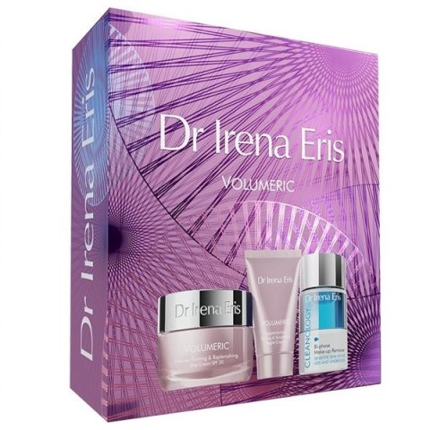 Dr Irena Eris Volumeric zestaw ujędrniający krem wygładzający na noc 30ml + ujędrniający krem wypełniający na dzień 50ml + dwufazowy płyn do d Dr Irena Eris Volumeric zestaw ujędrniający krem wygładzający na noc 30ml + ujędrniający krem wypełniający na dzień 50ml + dwufazowy płyn do d