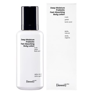 Iossi Deep Moisture Prebiotic Fast Absorbing Body Lotion intensywnie nawilżający balsam do ciała z naturalnymi prebiotykami 200m