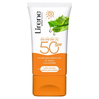 Lirene Ochronna emulsja do twarzy z aloesem SPF50 50ml