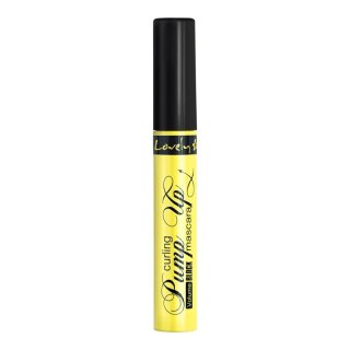 Lovely Pump Up Curling Volume Mascara pogrubiający tusz do rzęs Deep Black 8g