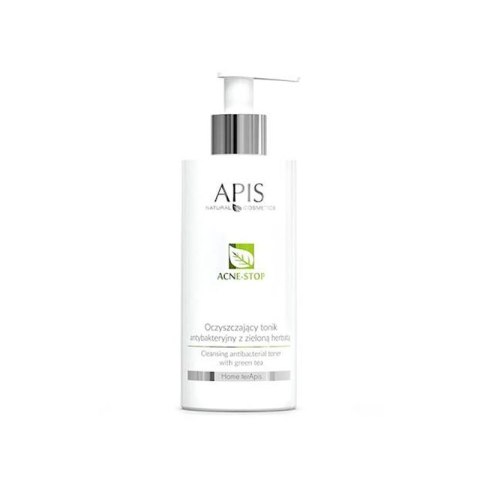 Acne-Stop oczyszczający tonik antybakteryjny z zieloną herbatą 300ml APIS