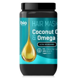Bio Naturell Maska do włosów z olejem kokosowym i Omega 3 946ml