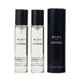 Chanel Bleu de Chanel twist and spray woda perfumowana spray z wymiennym wkładem 3x20ml