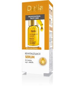Delia Professional Face Care rewitalizujące serum do twarzy szyi i dekoltu Witaminy A+E+F 10ml