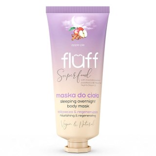 Fluff Sleeping Overnight Body Mask odżywczo-regenerująca maska do ciała Szarlotka 150ml