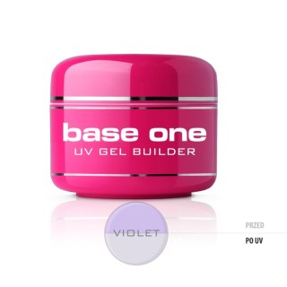 Silcare Gel Base One Violet żel budujący do paznokci 30g