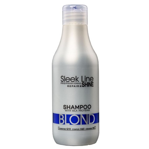 Sleek Line Blond Shampoo szampon do włosów blond zapewniający platynowy odcień 300ml Stapiz