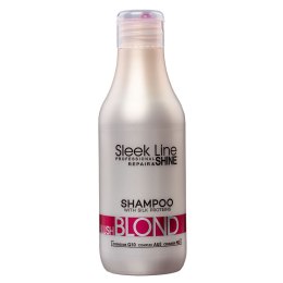 Sleek Line Blush Blond Shampoo szampon do włosów blond z jedwabiem 300ml Stapiz