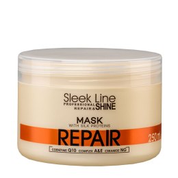 Sleek Line Repair Mask maska z jedwabiem do włosów zniszczonych 250ml Stapiz