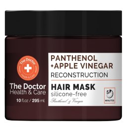 Health & Care maska do włosów rekonstruująca Ocet Jabłkowy + Pantenol 295ml The Doctor