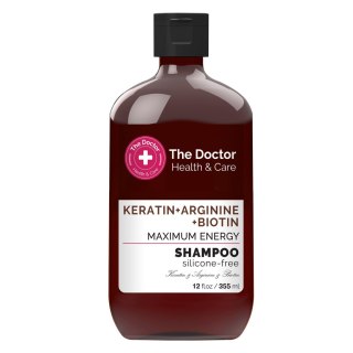 The Doctor Health & Care szampon do włosów wzmacniający Keratyna + Arginina + Biotyna 355ml