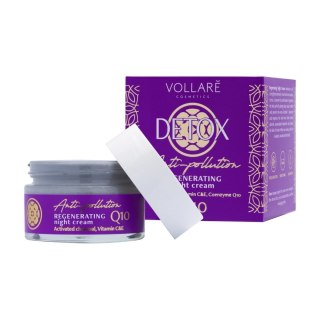 Vollare Detox regenerujący krem do twarzy na noc 50ml