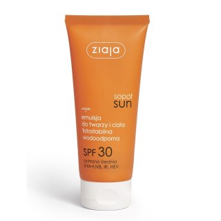 Ziaja Sopot Sun emulsja do twarzy i ciała SPF30 100ml