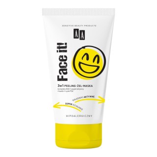 Face It! 3w1 peeling-żel-maska 150ml AA