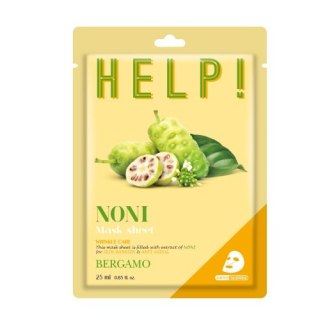 Help Sheet Mask maska do twarzy z Noni 25ml BERGAMO