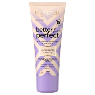 Eveline Cosmetics Better Than Perfect nawilżająco-kryjący podkład 01 Ivory 30ml