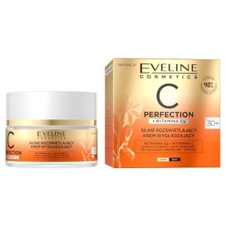 Eveline Cosmetics C-Perfection silnie rozświetlający krem wygładzający 30+ 50ml