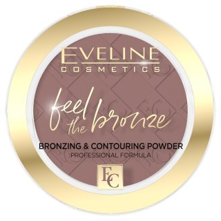 Eveline Cosmetics Feel The Bronze puder brązujący 02 Chocolate Cake 4g