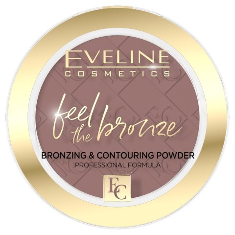 Feel The Bronze puder brązujący 02 Chocolate Cake 4g Eveline Cosmetics