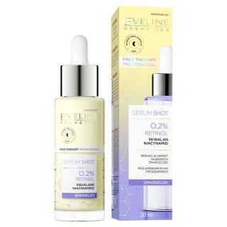 Eveline Cosmetics Serum Shot kuracja przeciwzmarszczkowa 0.2% retinol 30ml