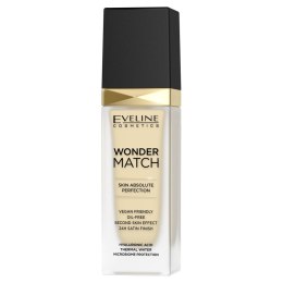 Eveline Cosmetics Wonder Match Foundation luksusowy podkład dopasowujący się 01 Ivory 30ml