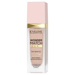Eveline Cosmetics Wonder Match Lumi luksusowy podkład rozświetlający do twarzy 10 Vanilla 30ml