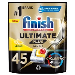 Finish Ultimate Plus kapsułki do zmywarki Lemon 45szt