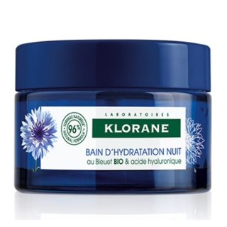 Revitalizing Water Sleeping Mask nocna maska nawilżająca z organicznym chabrem 50ml Klorane