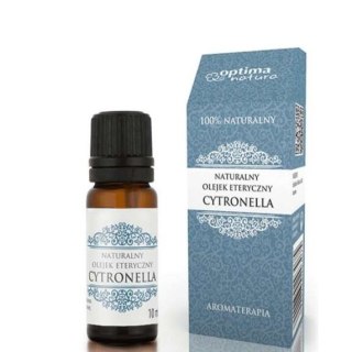 Naturalny olejek eteryczny Cytronella 10ml Optima Natura