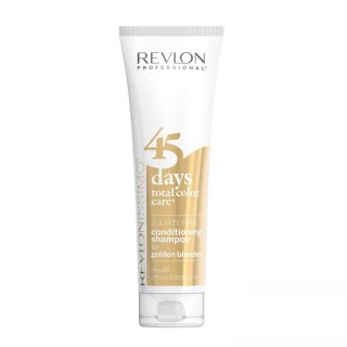 Revlon Professional Revlonissimo 45 Days Conditioning Shampoo szampon i odżywka podtrzymująca kolor Golden Blondes 275ml