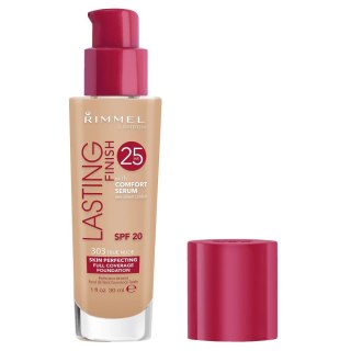 Rimmel Lasting Finish 25HR With Comfort Serum SPF20 długotrwały podkład z serum nawilżającym 303 True Nude 30ml