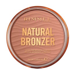 Natural Bronzer bronzer do twarzy z rozświetlającymi drobinkami 001 Sunlight 14g Rimmel