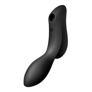 Satisfyer Curvy Trinity 2 stymulator łechtaczki z wibracjami Black