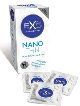 EXS Nano Thin ultra cienkie prezerwatywy 12szt.