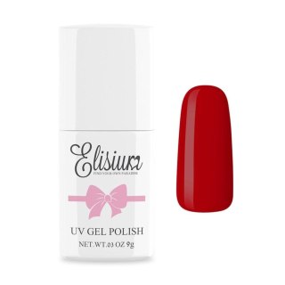 Elisium UV Gel Polish lakier hybrydowy do paznokci 031 Hot Red 9g